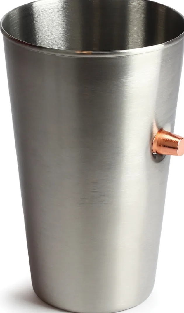 CBGLMSPINTSS - Caliber Gourmet Bullet Pint Glass Stainless