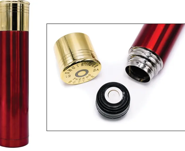 CBGTMS1031 - Caliber Gourmet Shotgun Shell Thermo Bottle