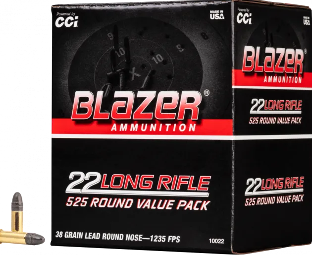 CCIBL10022-Blazer C/22LR 38 Grains - Boite de 525