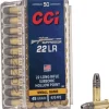 62100199 - CCI 22lr 45gr Subsonique HP