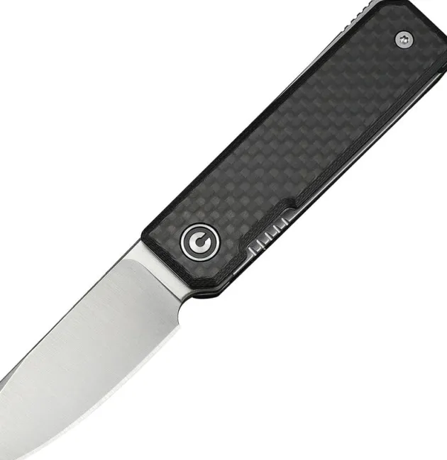 C25036-4 - Civivi Kukei CF/G10 Satin Nitro-V design Tashi Bharucha