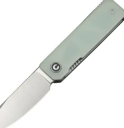 C25036-2 - Civivi Kukei Jade G10 Satin Nitro-V design Tashi Bharucha