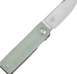 C25036-2 - Civivi Kukei Jade G10 Satin Nitro-V design Tashi Bharucha