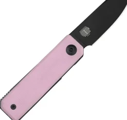 C25036-1 - Civivi Kukei Pink G10 Black Nitro-V design Tashi Bharucha
