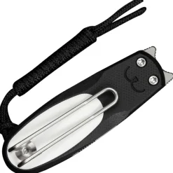 C25054-2 - CIVIVI Purr Black & White G10 Stonewash Nitro-V