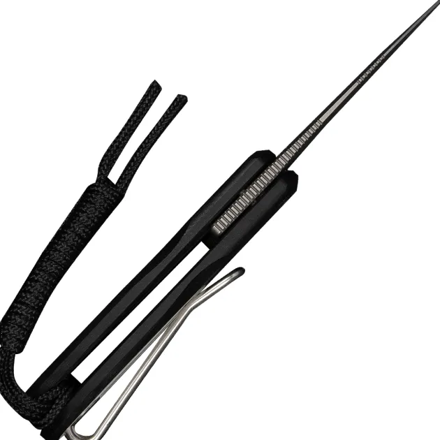 C25054-2 - CIVIVI Purr Black & White G10 Stonewash Nitro-V