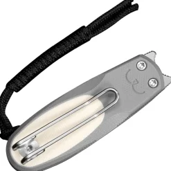 C25054-1 - CIVIVI Purr Gray & Ivory G10 Satin Nitro-V