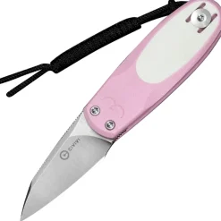 C25054-4 - CIVIVI Purr Pink & White G10 Satin Nitro-V