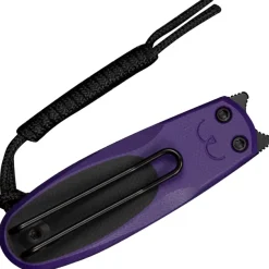 C25054-3 - CIVIVI Purr Purple & Black G10 Black Nitro-V