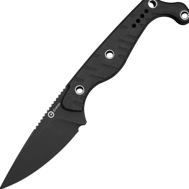 C22027-3 - Civivi SŌKN Black G10 Black Nitro-V