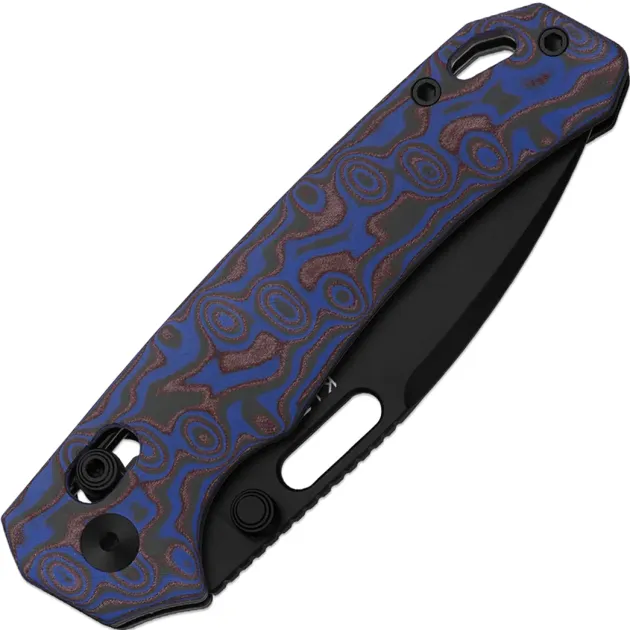 3802CDA2 - Kizer Outposter Nitro-V Vortex Micarta