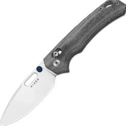 3802CDA1 - Kizer Outposter Nitro-V Vortex Micarta