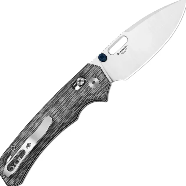 3802CDA1 - Kizer Outposter Nitro-V Vortex Micarta