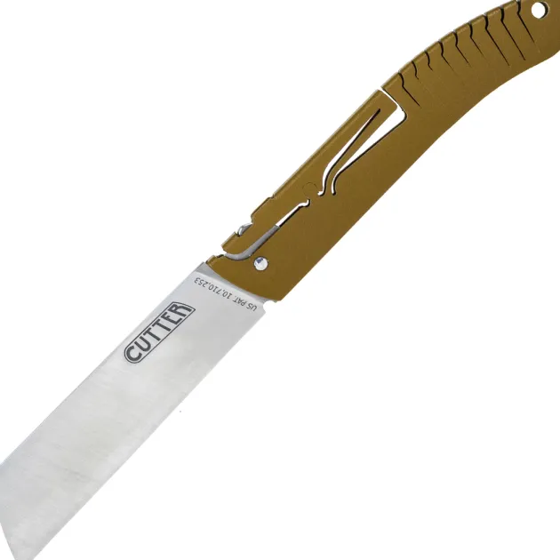 CDC- Lierande le Cutter Earth Brown Exclusif lame 14C28N