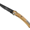 CD 4931.ON LE THIERS DOZORME DESIGN 2P OLIVIER 12,5CM NOIR INOX