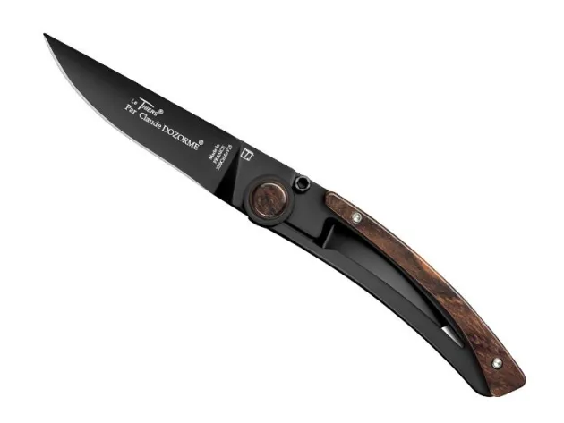 CD 4941.V LE THIERS DOZORME LINER LOCK VALLERNIA 10,5CM NOIR INOX