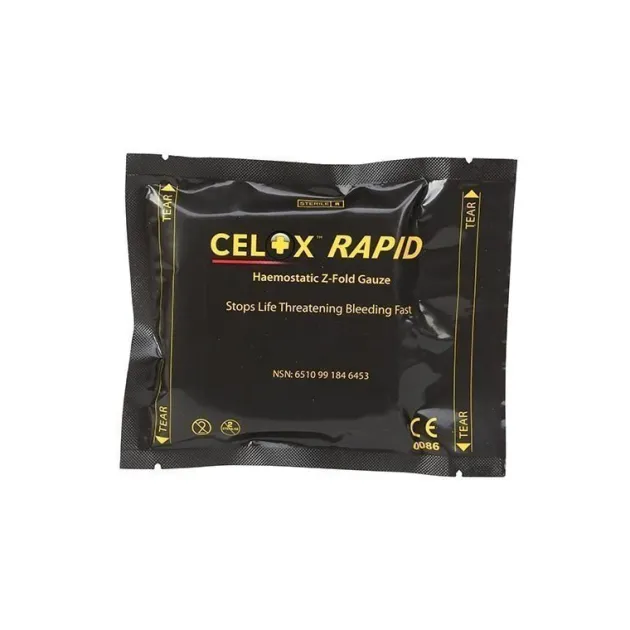 CELOX-FG08839081 - CELOX Rapid Gaze pliée Z Chitosane 150 cm