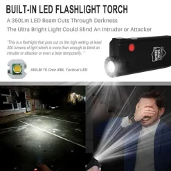 CEPSWKNTL - STREETWISE PRODUCTS Knight Light Combo Alarme 130dB + Torche 350lm