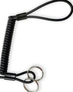 06.097706 - CEV Dragonne Kevlar 80 cm 2 anneaux brisés NOIR