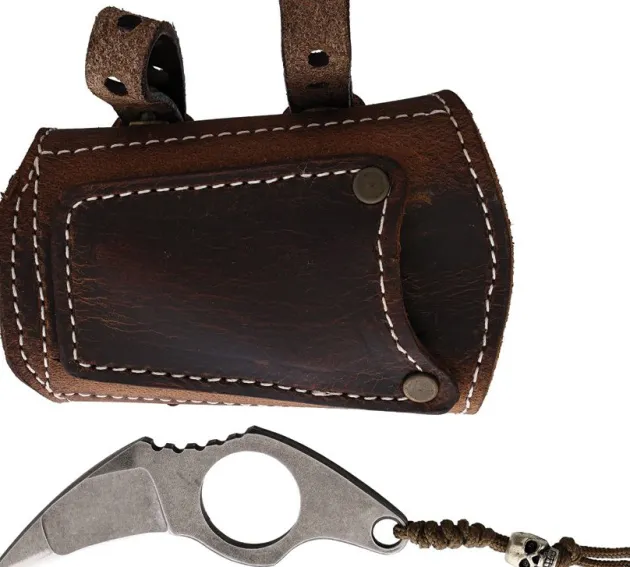 CFFREBRWT - SURVIVAL CUFFS Raptor Eagle Fil Blanc