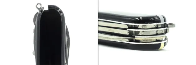 CLP044 - Clip&Carry SwissQlip argent pour Victorinox