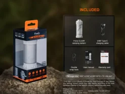 CL22R WG - FENIX CL22R Wild Green - Lanterne rechargeable - 500 LUMENS