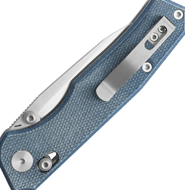 CMB-18D - CMB Made Explorer 14C28N Denim Micarta