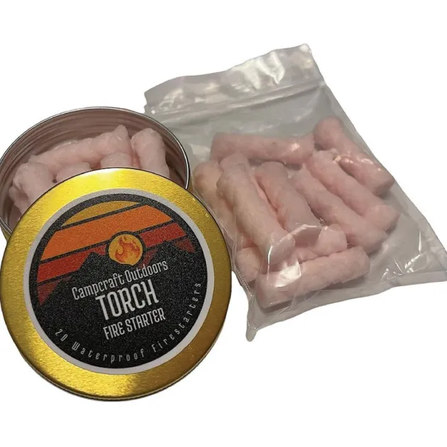 CMP132T - CAMPCRAFT OUTDOORS TORCH Firestarters Amadou