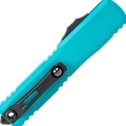 11214-1CN-C24Z4 - Microtech Ultratech Gen IV S/E Cerakote Cyan
