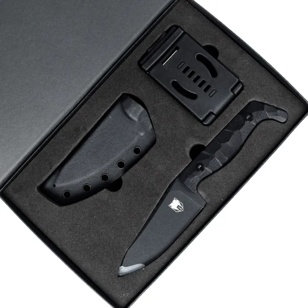 CobraTec - Kingpin Fixed Blade Black
