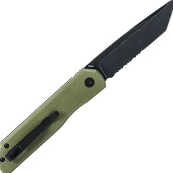 Cobratec Knives - Prowler Button Lock Tanto OD/Serration