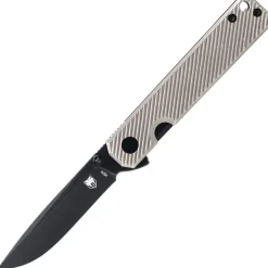 CobraTec Knives - Rook Linerlock Ti Black
