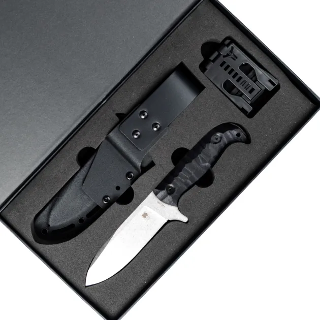 CobraTec - PSK Fixed Blade Black SW