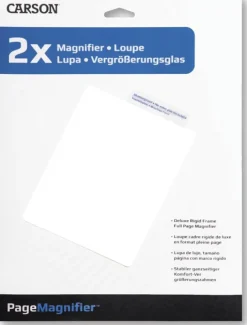 CODM21 - CARSON OPTICS Loupe à cadre rigide Grossissement x2