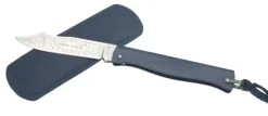 COG815DKPMCB - Douk Douk petit bleu gaine cuir