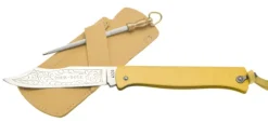 COG815GMCUJ - Douk Douk jaune gaine cuir