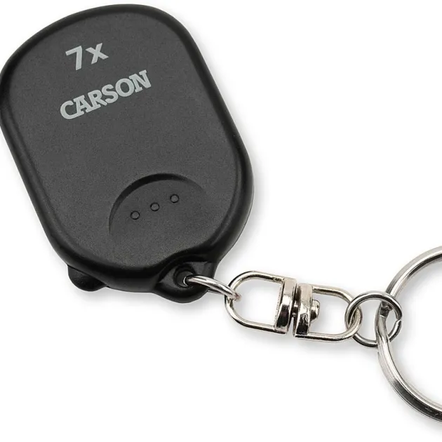COGN70 - CARSON OPTICS Loupe 7x Porte-Clé Pop-Up