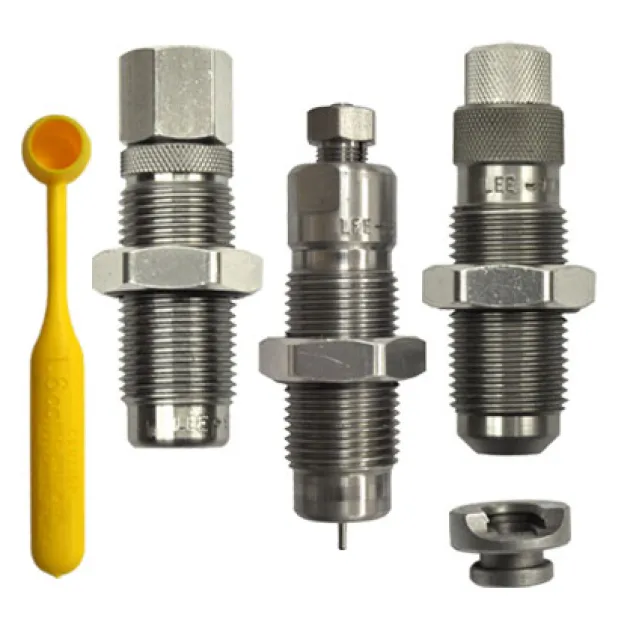COL090799 LEE 40 S&W Carbide 3 Die Set With Shellholder