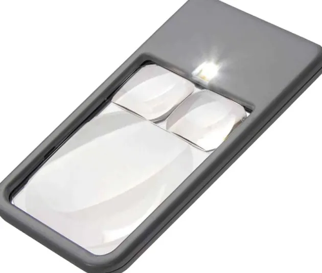 COPM33 - CARSON OPTICS Loupe de poche LED x2,5 - x6