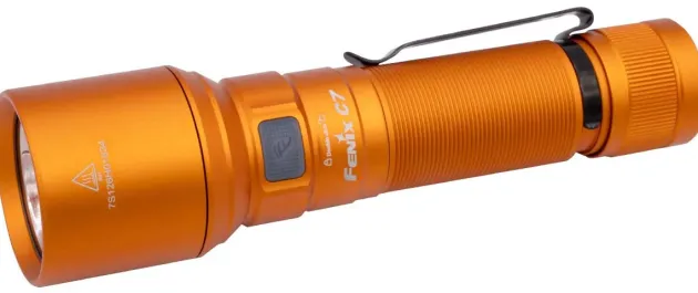 C7OR - FENIX C7 Lampe Torche 3000lm 5000mAh 21700 ORANGE