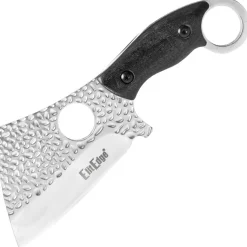 Couteau fixe mini cleaver ElitEdge manche bois