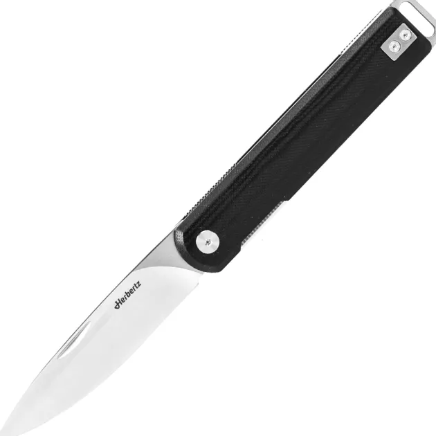 10001080 - COUTEAU HERBERTZ G10 NOIR 12CM INOX