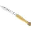 87403 - COUTEAU NONTRON 25 MANCHE BOULE 12CM BUIS NOYER
