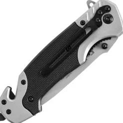 Couteau pliant de secours Elitedge Field Rescue Black