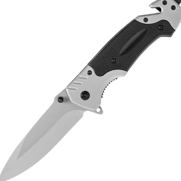 Couteau pliant de secours Elitedge Field Rescue Black
