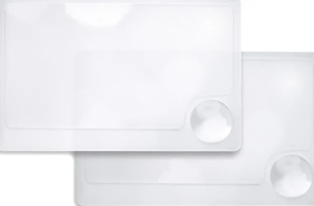 COWM21 - CARSON OPTICS 2 Loupes format carte de crédit 2,5x - 6x