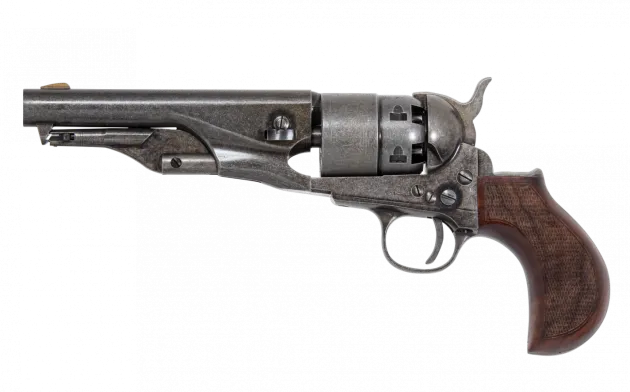 CPP44GRB - PIETTA REPLIQUE 1862 POLICE MODEL GOLD RUSH BEGINS CAL 44 PN