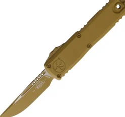 12314-1CRA - Microtech UTX-85 Gen IV S/E Tan RAL-8000 Cerakote