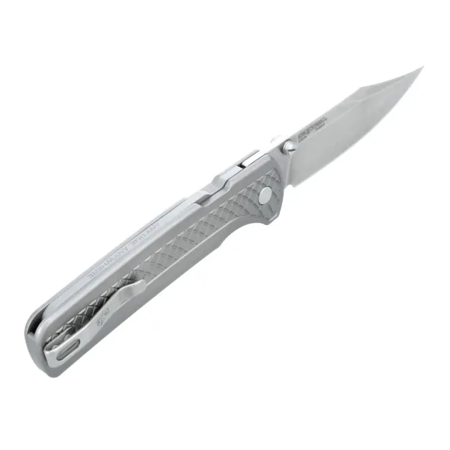 CS-FL-35FMB-SA - Cold Steel FM-1 Titanium Full Metal Atlas Clip Point