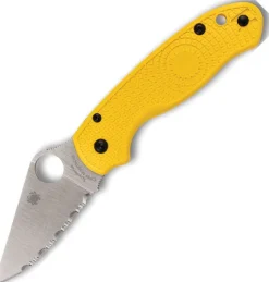 C223SYL - Spyderco Para 3 lightweight Spyderedge Salt Magnacut